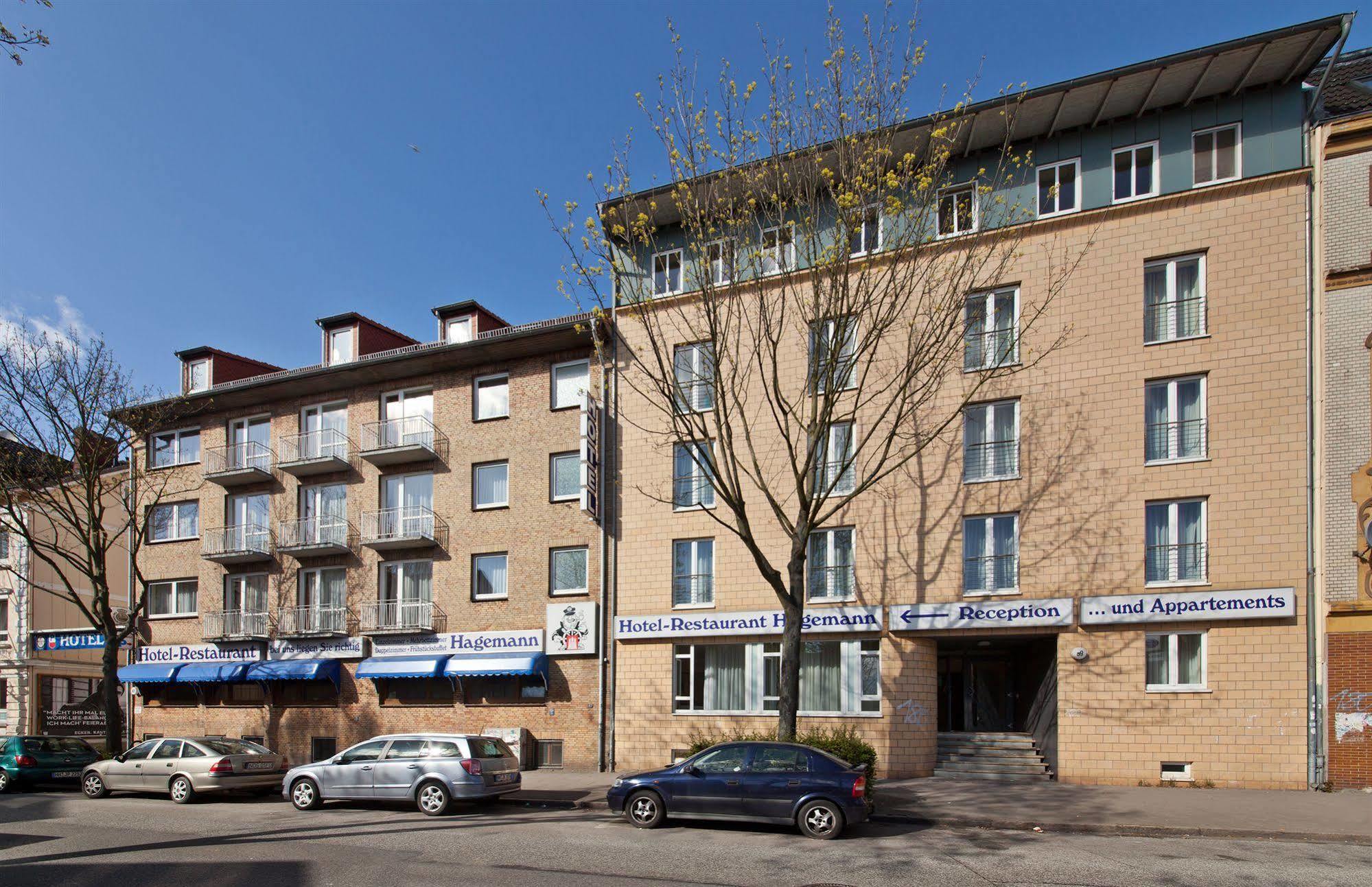 Hotel Hagemann Hamburg Hafen Exterior photo